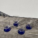 Murano transparent mocha cups