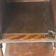 Bedside table/occasional table early 20th century wood and marble