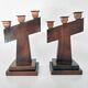 candlestick set Art Deco 1930s