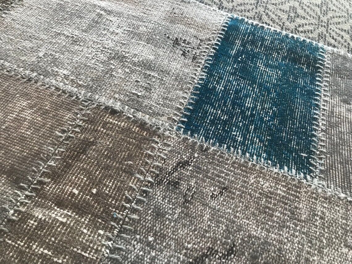 Modern turkish patchwork carpet