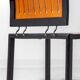 Set of 1980s Bruno Rey Quadro chairs for Dietiker Switzerland