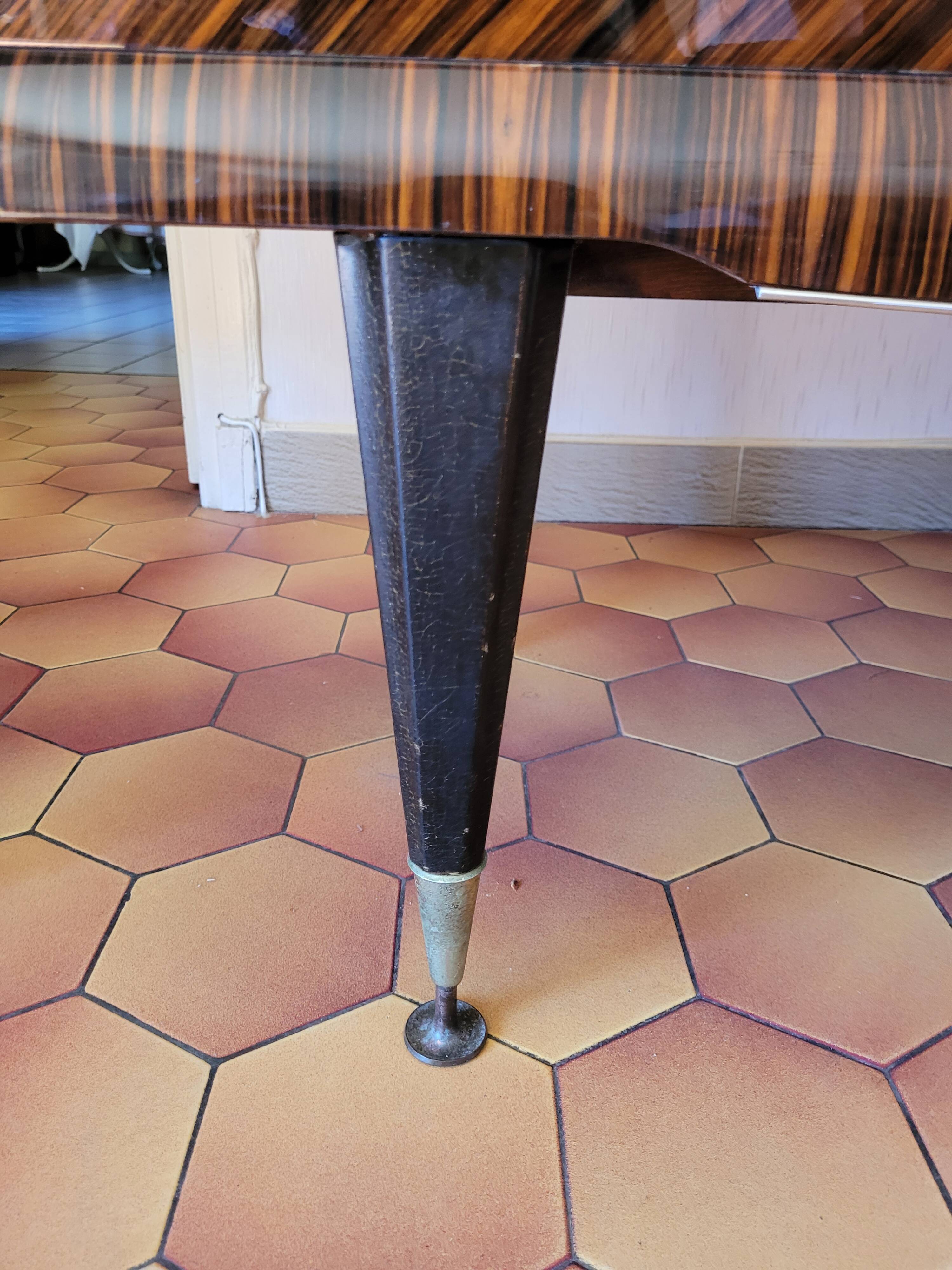 Enfilade Mid-Century Ébène laqué