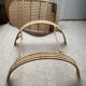 Pair of wicker armchairs