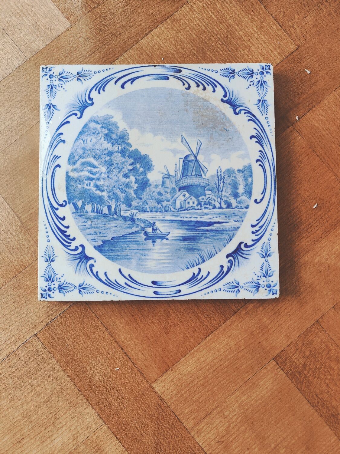 St Amand Nord Hamage ceramic tile trivet