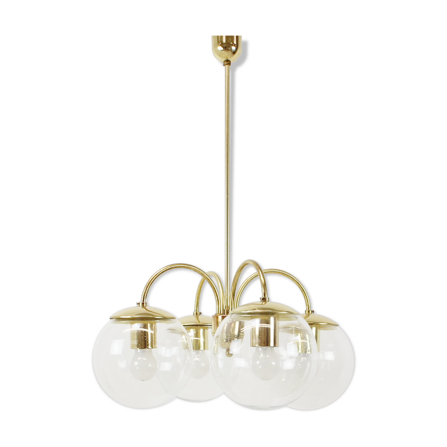 Chandelier by Kamenicky Senov, 1960s