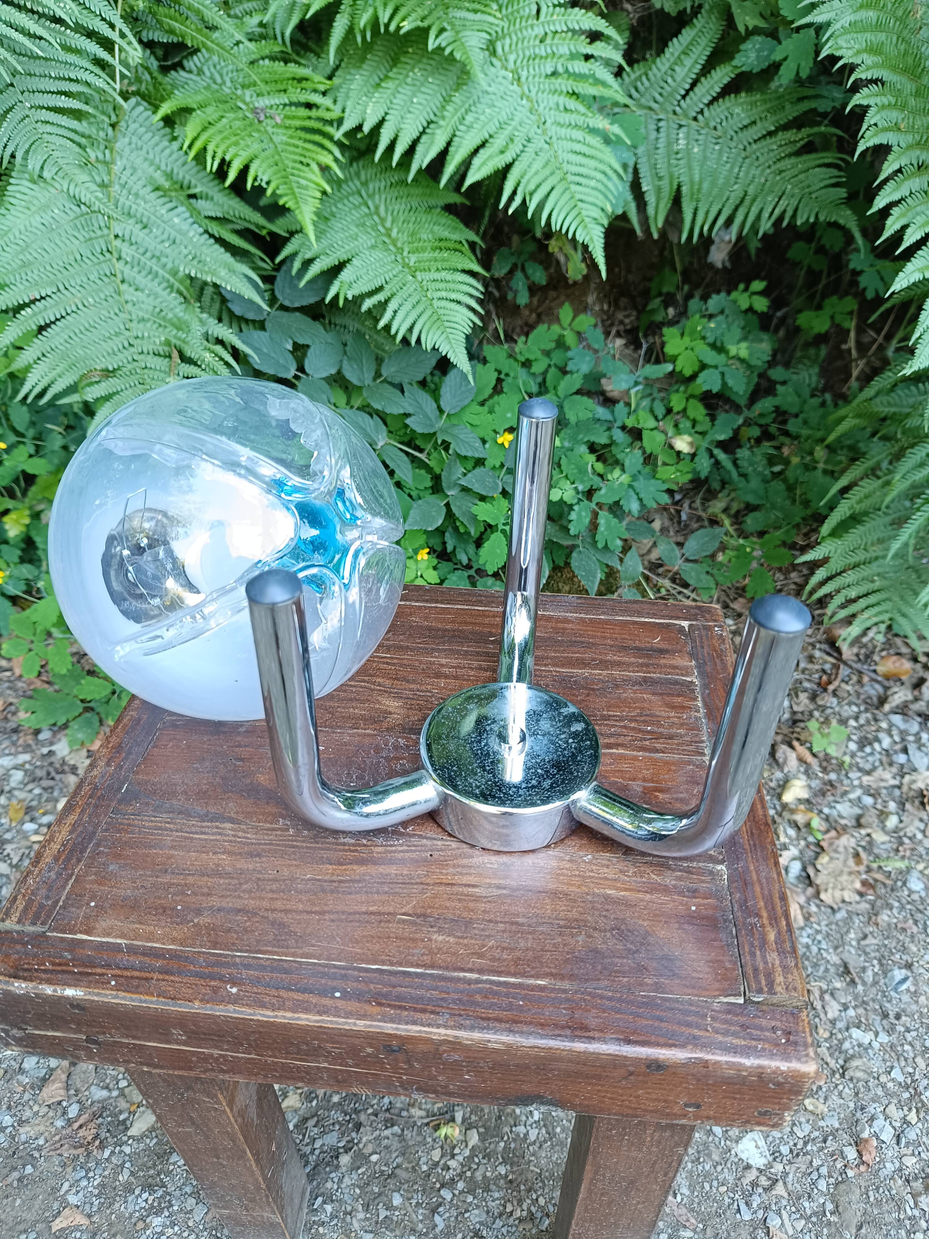 Lample de table Murano Space Age Vintage pour Mazzega année 1960