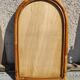 Miroir en rotin vintage