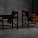 Lia lounge chairs by Sergio Rodrigues, Brazil, 1962