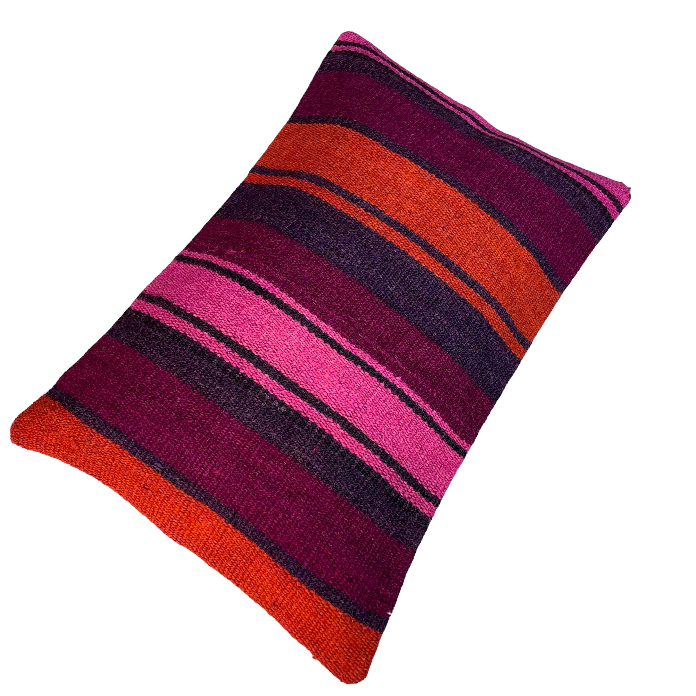 Housse de coussin vintage turque faite à la main, 30 x 50 cm