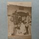 6 old photographs dancers chess players Kabyles grocery store