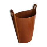Teak waste paper designed by Einar Barnes For P S Heggen Norway