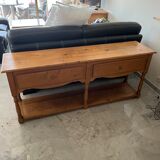 Console drapier avec 2 tiroirs