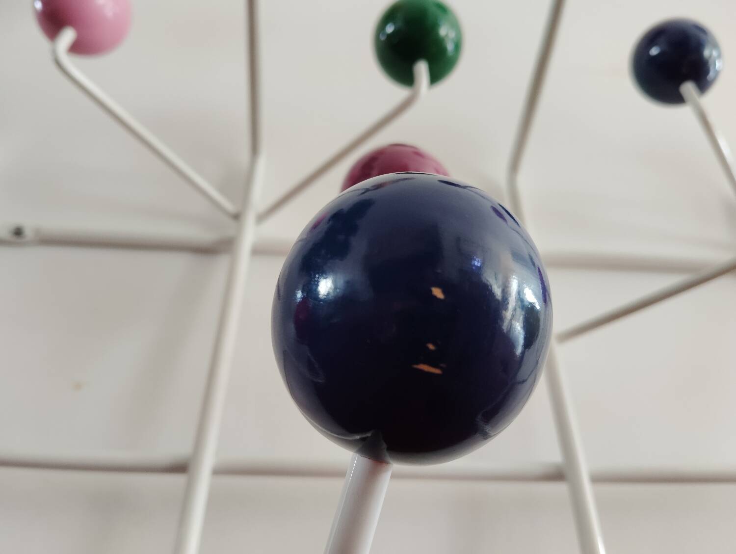 “Hang it all” coat racks by Charles and Ray Eames