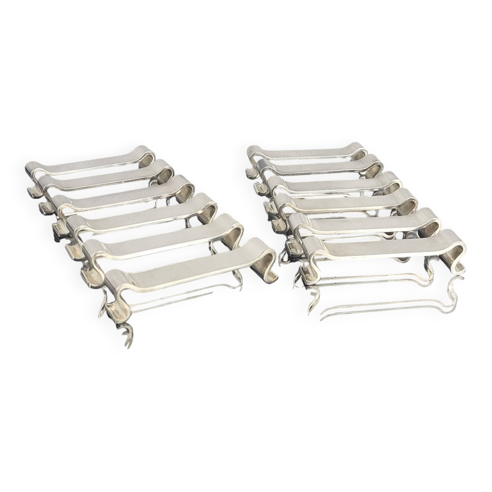 12 Christofle Gallia knife holders