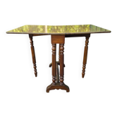 Table en noyer pliante "Gateleg"