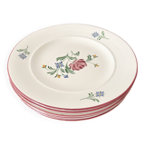 Antique Lunéville dessert plate