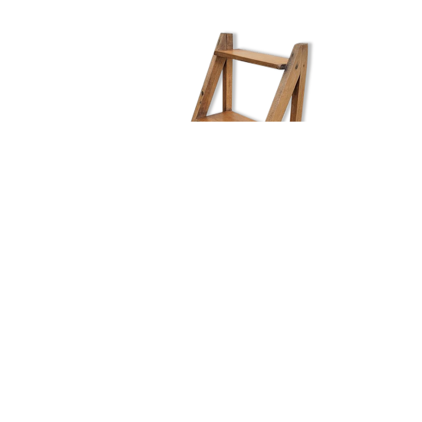 Antique stepladder chair