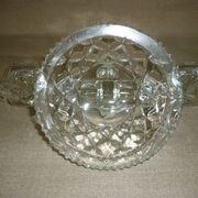 Paire de chandeliers en cristal à 2 bras