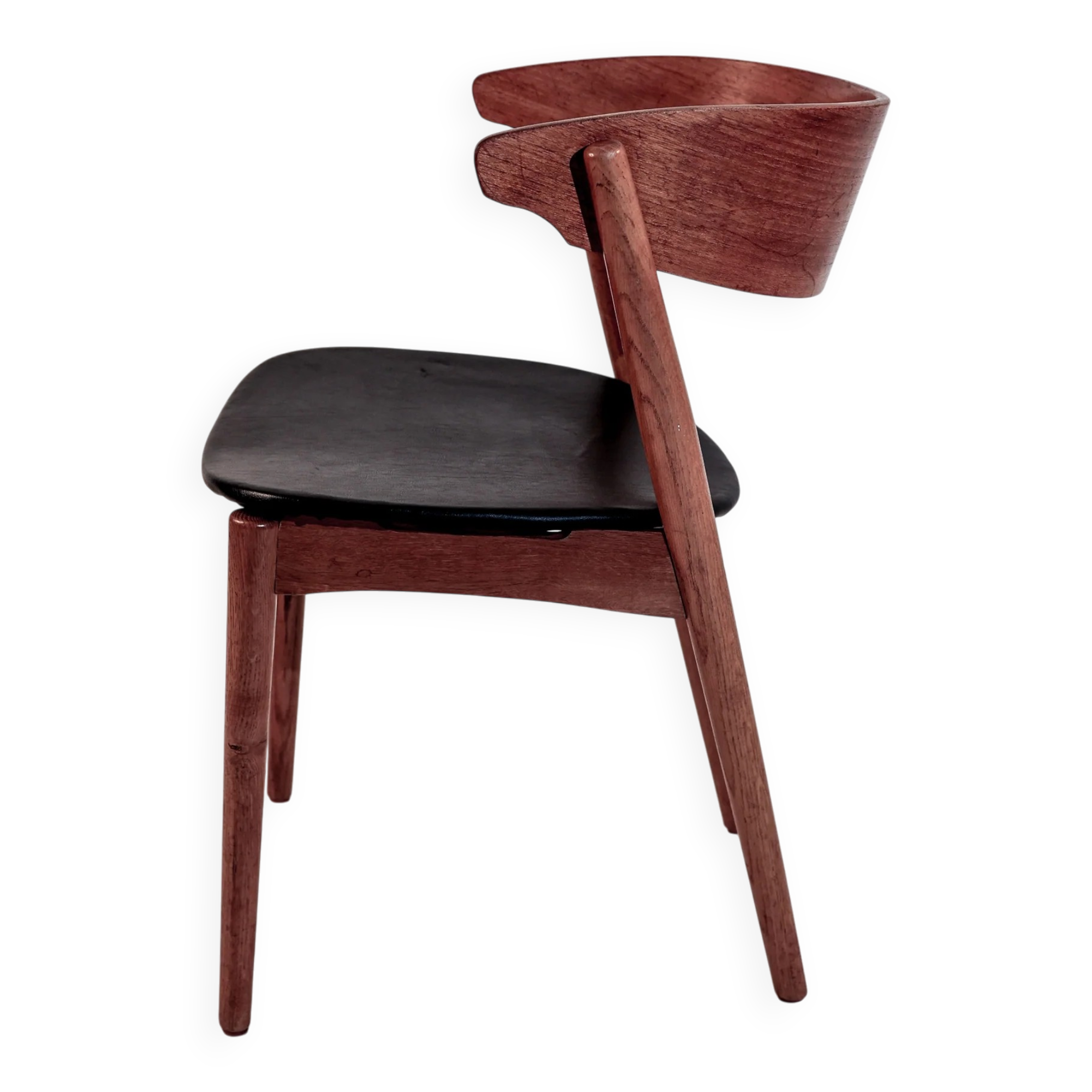 Chaise scandinave vintage en teck