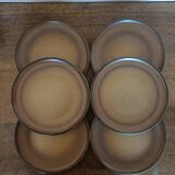 Dessert plates in Rigny sandstone