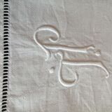 Lot de 6 serviettes anciennes brodées