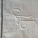 Lot de 6 serviettes anciennes brodées