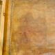 Fauteuil pliant bois et cuir