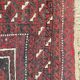 Vintage afghan carpet belutch 89x147 cm