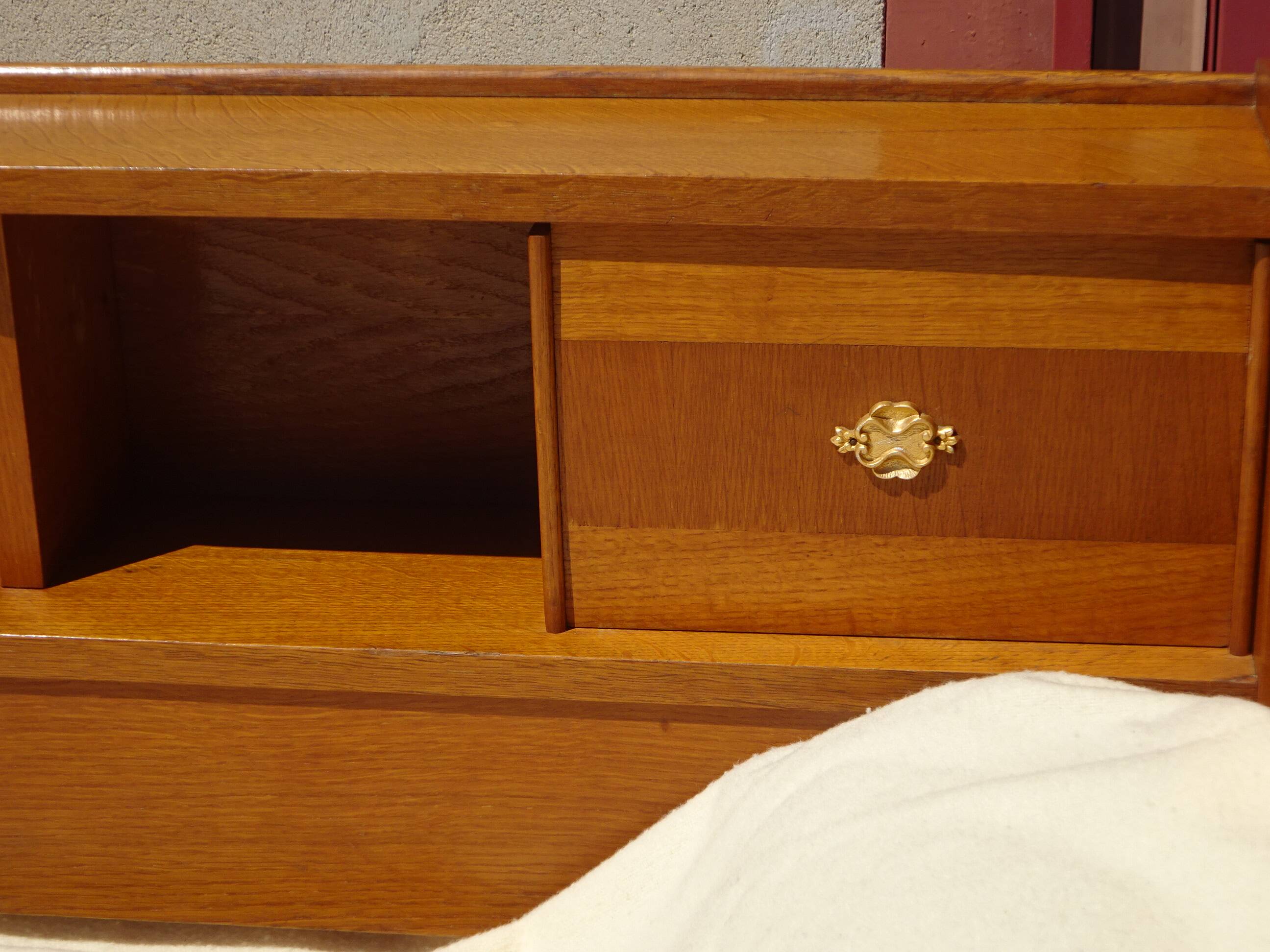 Cosy set and vintage headboard