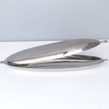 Pocheuse à poisson en acier inoxydable Roberto Sambonet, design années 1960, Italie