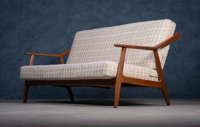 Teak Sofa attributed to H. Brockmann-Petersen for Randers Møbelfabrik, 1960s