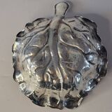 Fratelli Lisi Sterling Silver Leaf Shaped Dish Italian