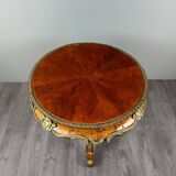 Louis XV style pedestal table, 20th century