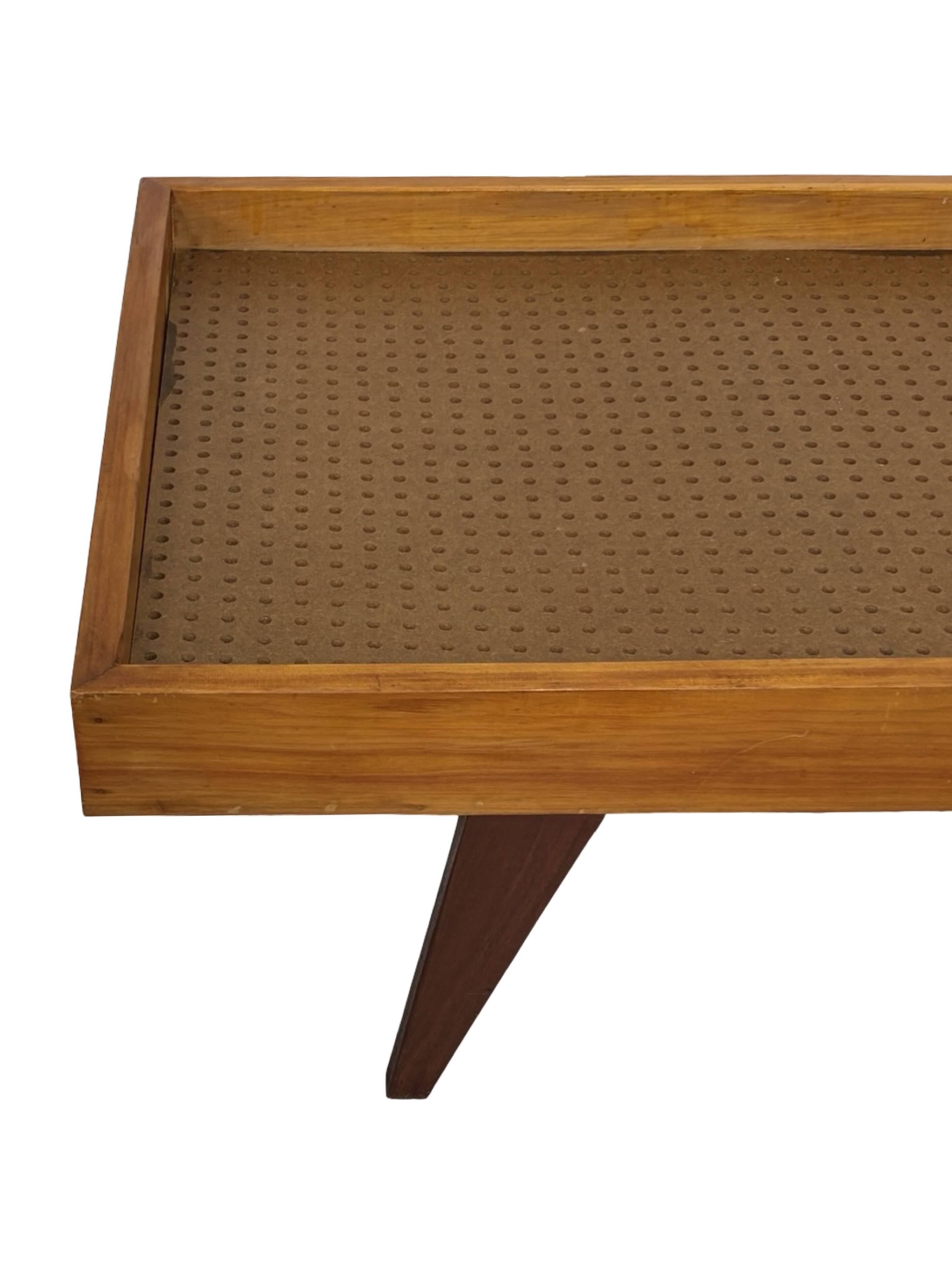 Vintage daybed minimalist design in Teak and Oak 1960s