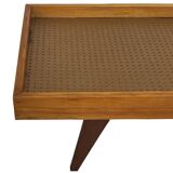 Vintage daybed minimalist design in Teak and Oak 1960s