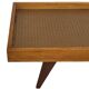 Lit vintage minimaliste en teck et chêne, années 1960