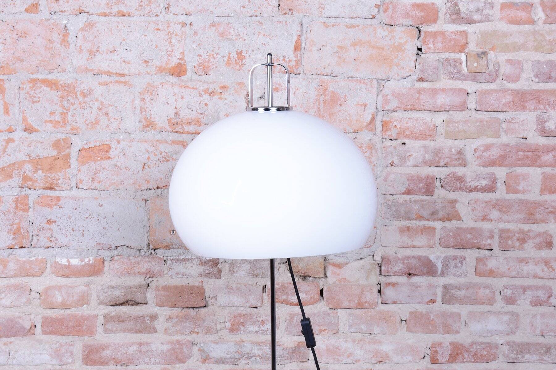 Mid-Century Chrome Floor Lamp by Guzzini for Meblo, Italy, 1960s