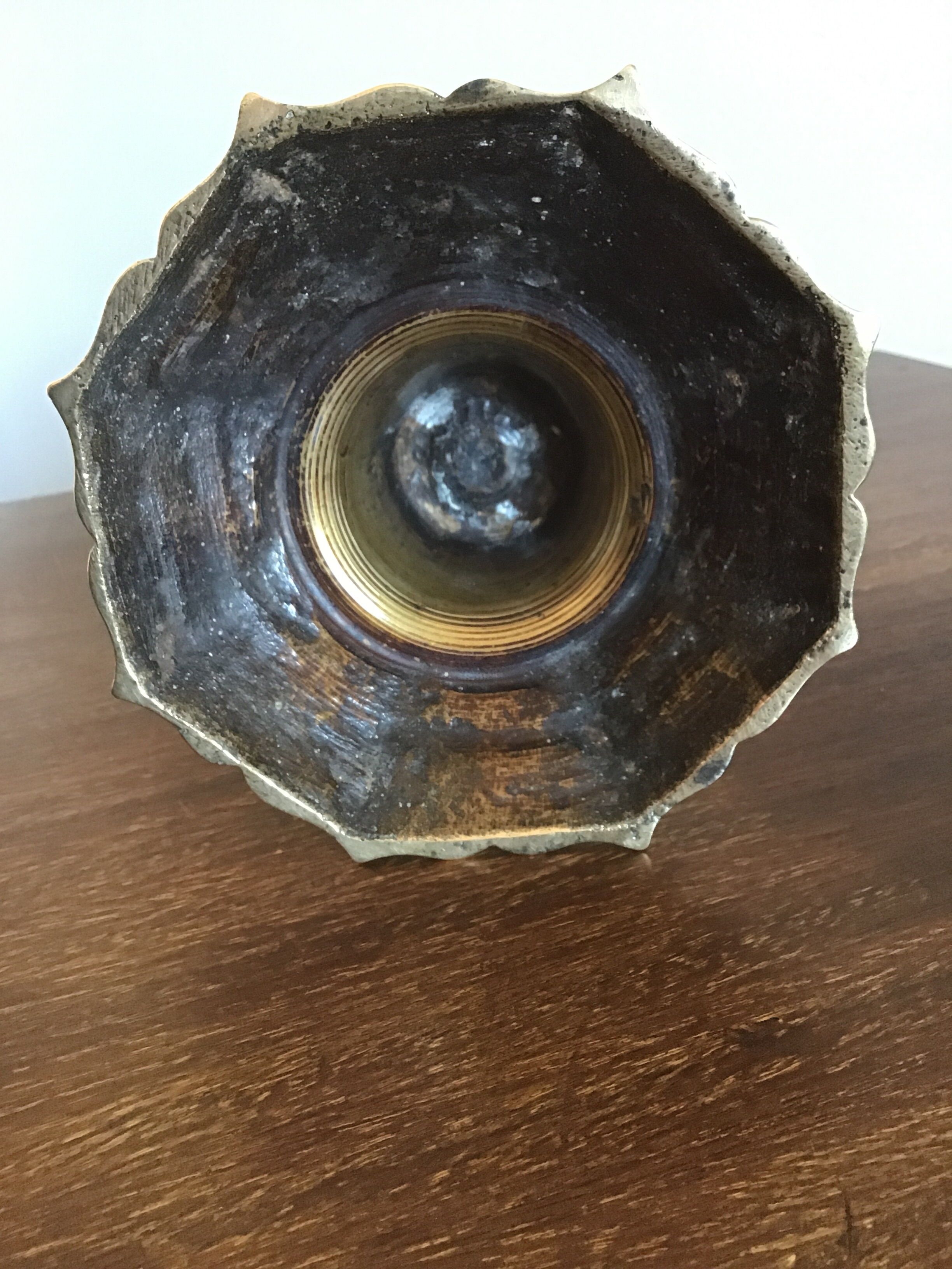 Bronze bougeoir, 18th