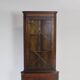 Vintage Mahogany Corner Cabinet, Denmark 1970s