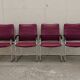6 Cantilever Tubular Dining Chairs Model S74 FV by Josep Gorcica for Thonet