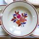 6 vintage hollow plates