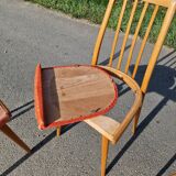 Set of 4 chairs by Antoine Suman