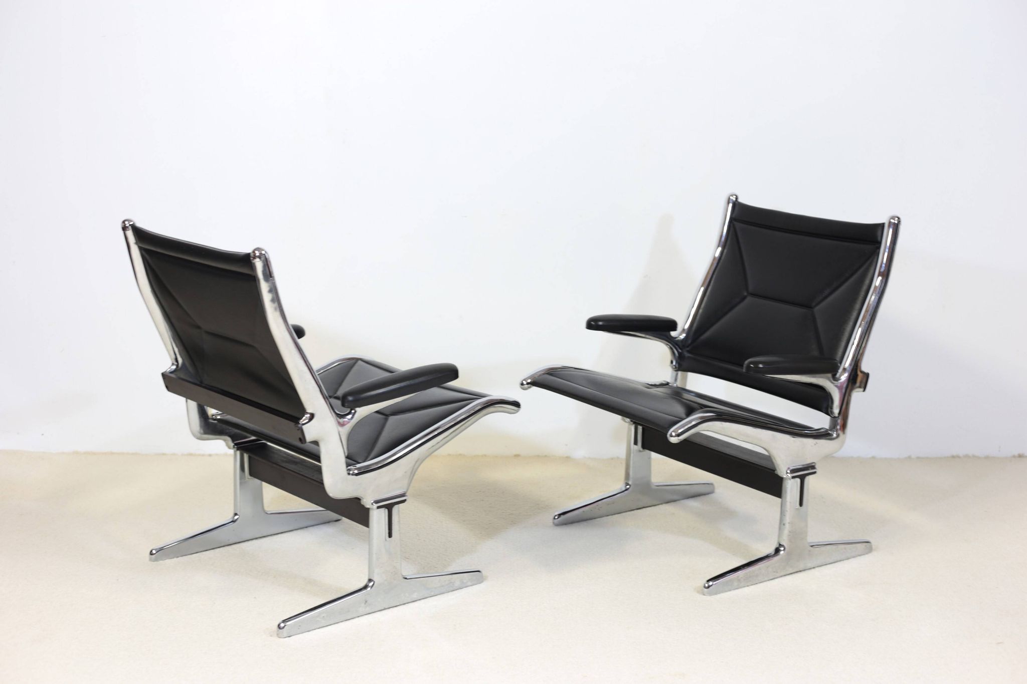 Pair of chairs by Charles and Ray Eames