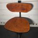 Chaise industrielle en fonte vintate singer 