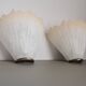 Pair of vintage French molded glass wall sconces
