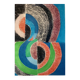 Sonia Delaunay with myself, 1970 etching