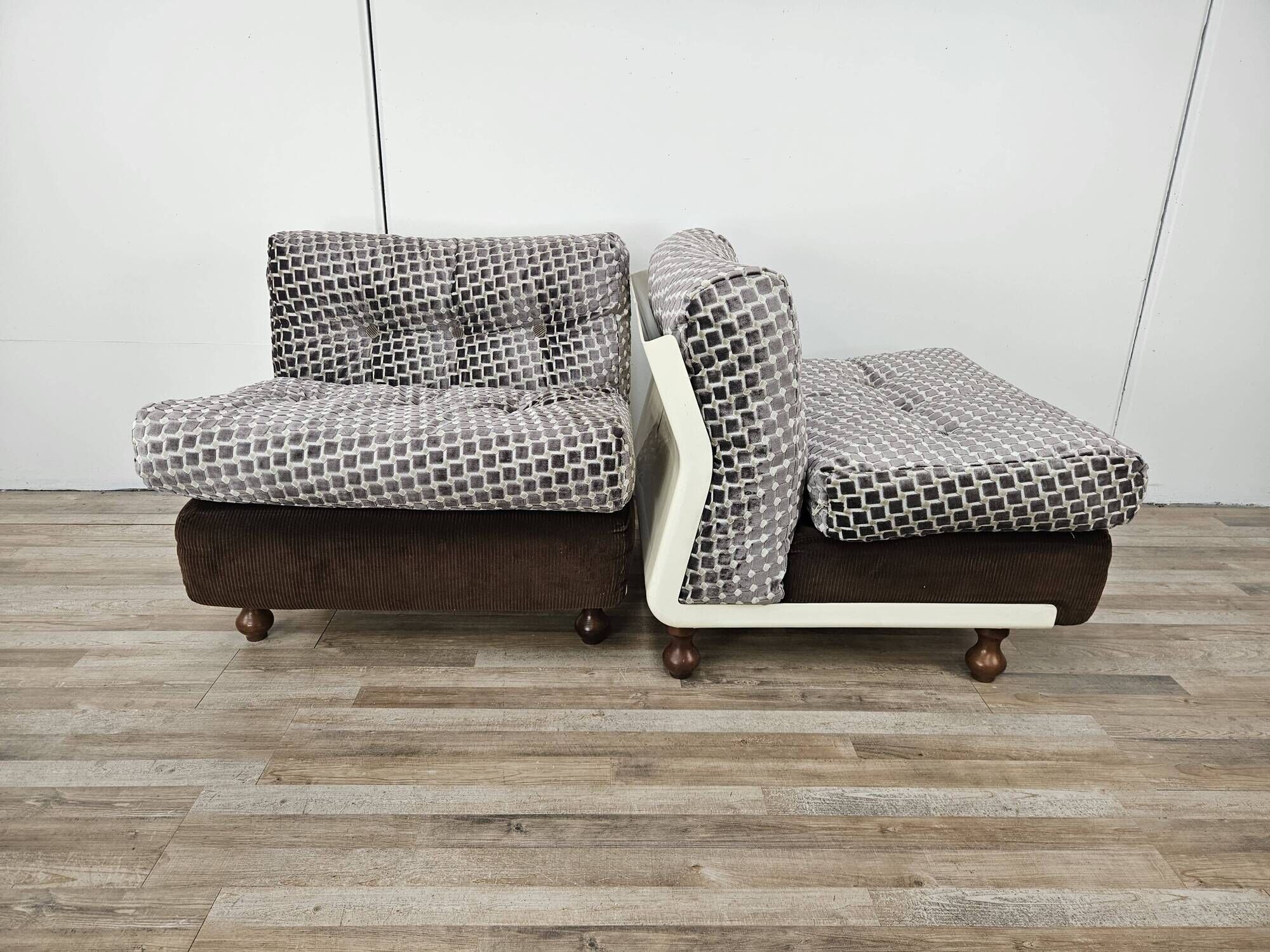 Quatre fauteuils Amanta de Mario Bellini pour C&B Italia, années 1970
