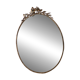 Old bronze frame mirror