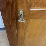 Armoire parisienne en bois vintage