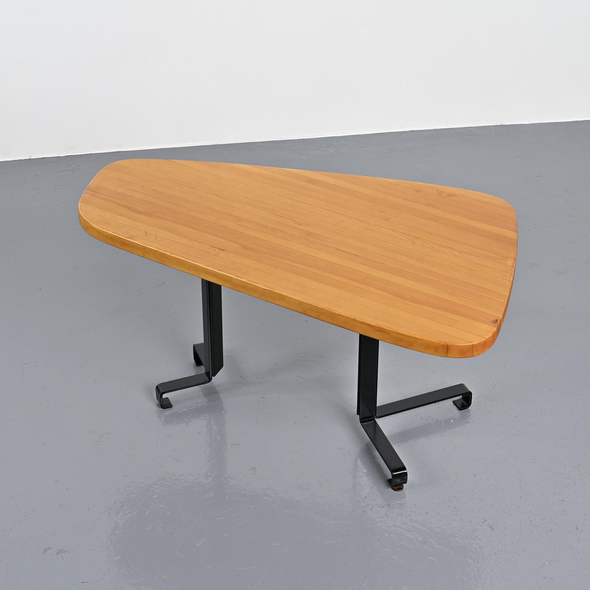 Charlotte Perriand, free-form table, Les Arcs, around 1986